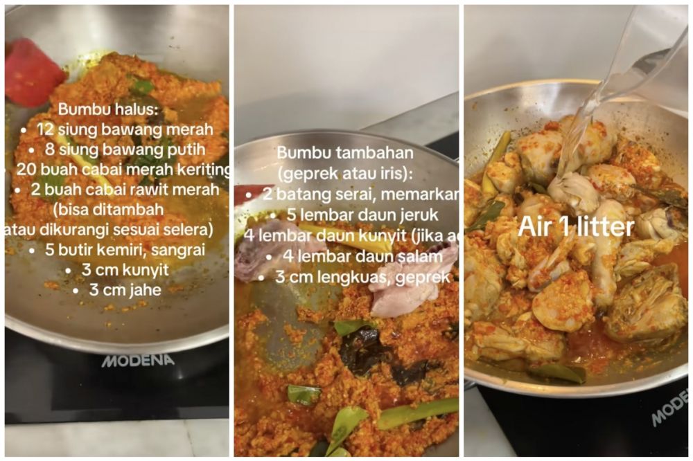 Cara masak ayam woku a la Dewi Rezer, masak sekali, nasi pun ludes gara-gara tambahan bahan spesial