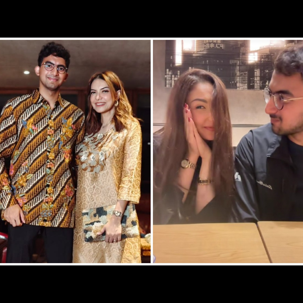 7 Potret kedekatan Izzat Assegaf anak Najwa Shihab dan Ghina Raihanah, jebolan Puteri Indonesia