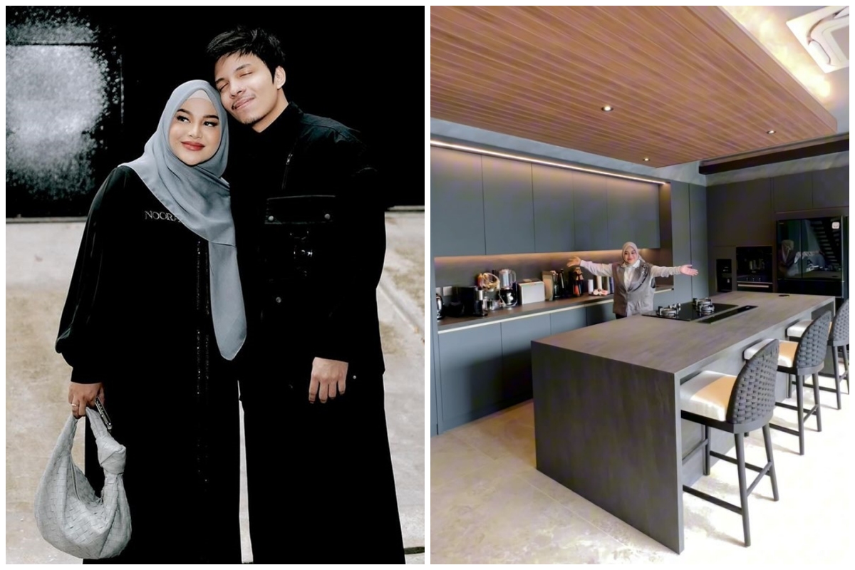 Dari penjaga konter kini rumahnya Rp25 m, 7 cara Atta Halilintar menata dapur hitam jadi artistik