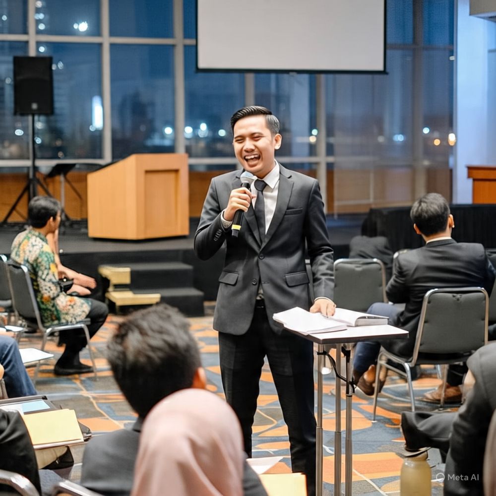 50 Pantun lucu buat MC dan pembuka acara, dijamin ice breaking makin cair