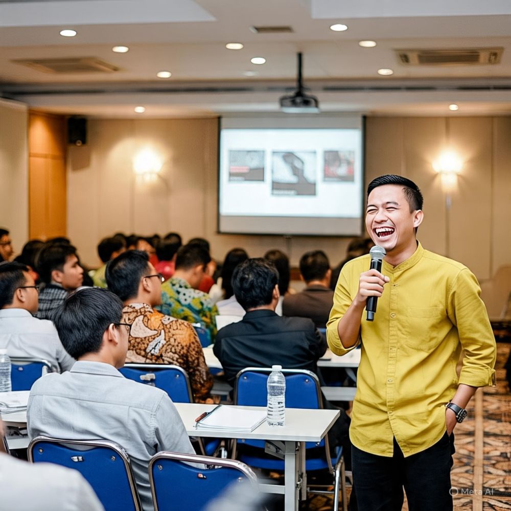 50 Pantun lucu buat MC dan pembuka acara, dijamin ice breaking makin cair