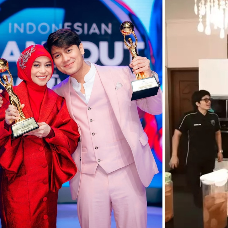 Pancarkan desain elegan serba putih, ini 7 cara Lesty Kejora menata dapurnya tampak mewah