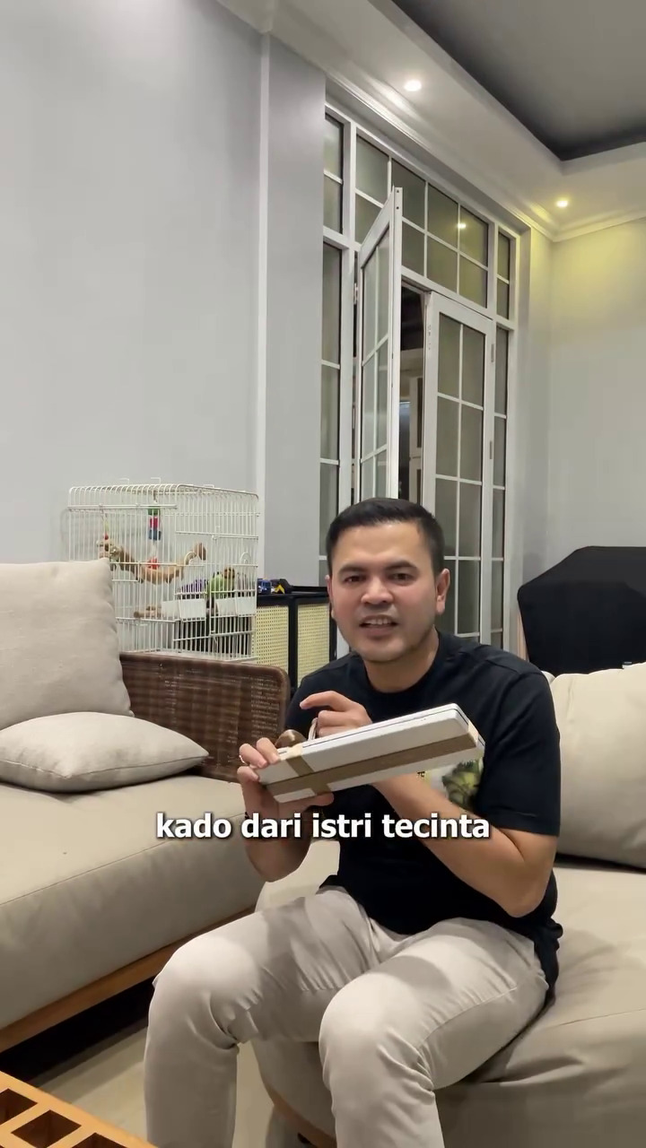 Haldy Sabri ulang tahun, intip 9 momen unboxing kado dari Irish Bella dan anak-anak