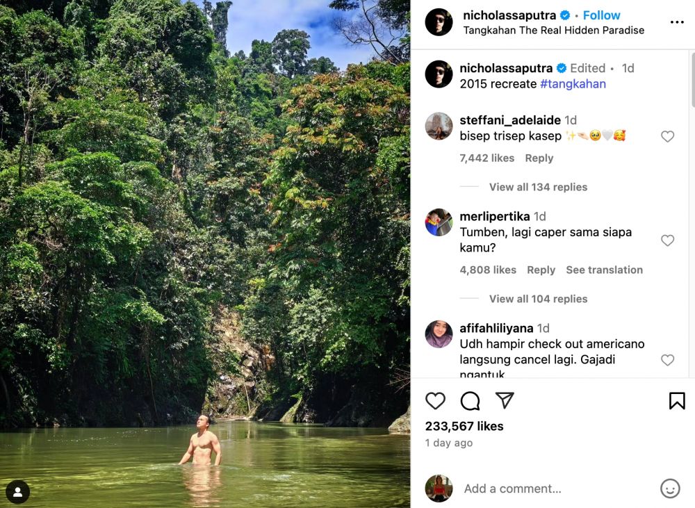 Pamer perut six pack, Nicholas Saputra tetap suka gorengan: Ini 5 cara bikin gorengan buat diet