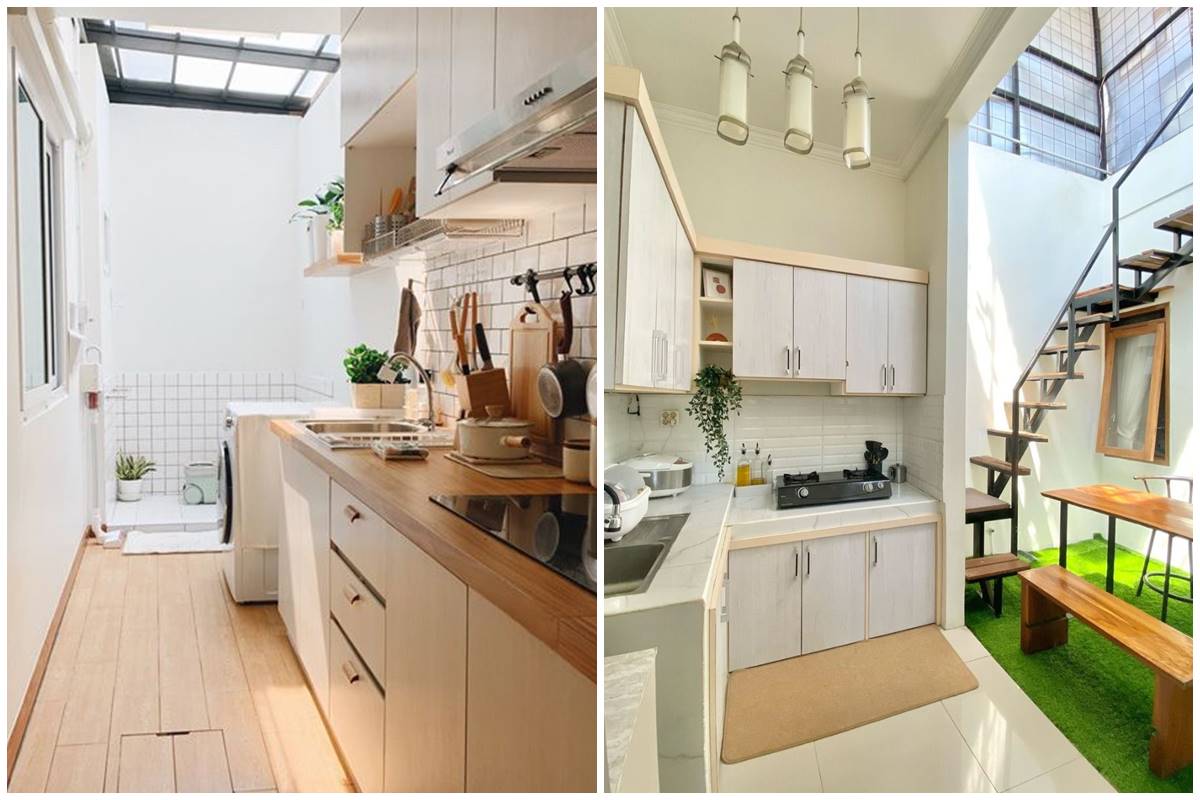 5 Desain dapur semi outdoor untuk pasutri yang baru beli rumah subsidi, hemat ruang tapi estetik