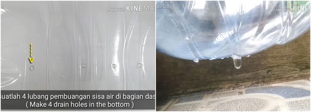 Trik bikin rak pengering piring dari galon bekas, kreatif dan murah tak perlu beli