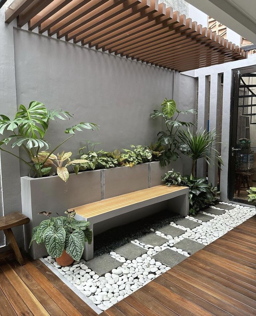 7 Potret desain teras rumah subsidi tipe 36, estetik dan fungsional meski lahan terbatas