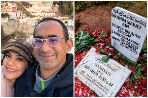 Ikhlaskan kepergian sang suami, unggahan Najwa Shihab perlihatkan makam Ibrahim ini bikin terenyuh