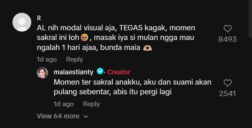 Terbang ke Amerika padahal nikahan Al dan Alyssa sebentar lagi, Maia Estianty pastikan hal ini