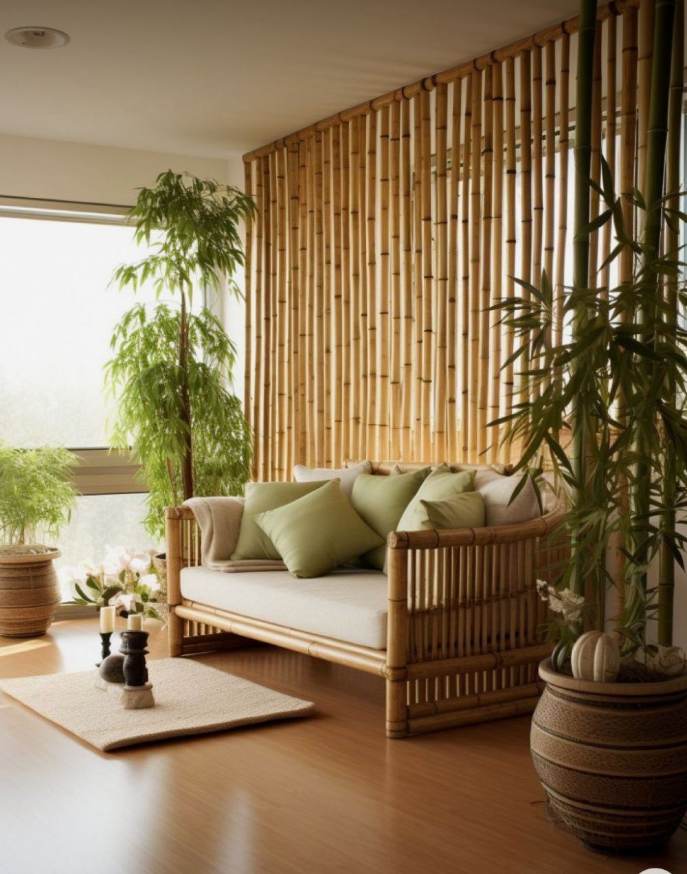 11 Desain partisi ruang tamu estetik yang bikin rumah mungil tetap terasa luas dan instagramable