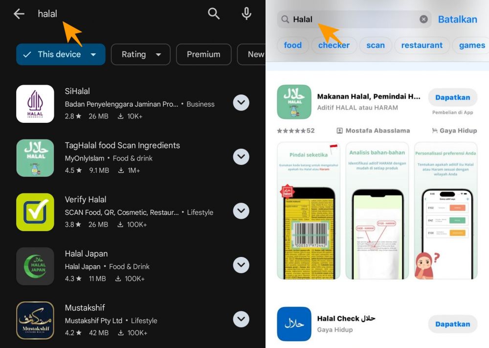  5 Aplikasi & website cek halal wajib diinstall Muslim foodie, biar hati tenang dan perut kenyang