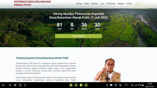 Gaji pengurus Koperasi Merah Putih sampai Rp8 juta, fakta atau hoaks?