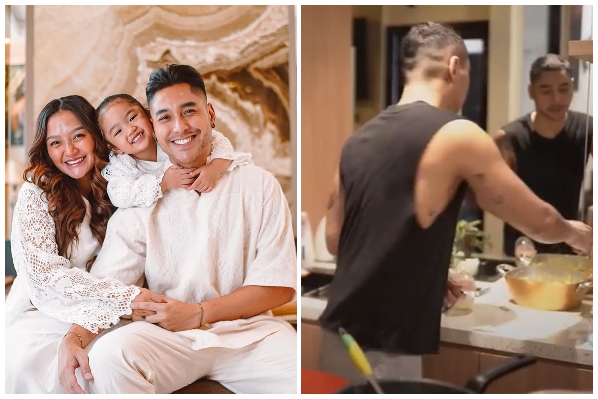 Tempat masaknya minimalis, ini 5 cara Siti Badriah menata dapurnya agar tak sumpek dan tetap estetik