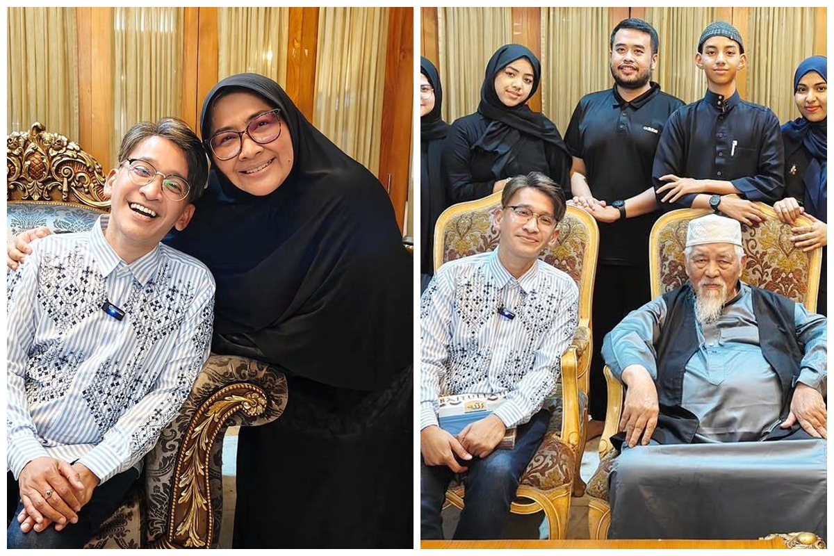 42 Tahun terpisah, ini 7 potret mengharukan Ruben Onsu jumpa kembali dengan keluarga besar usai mualaf