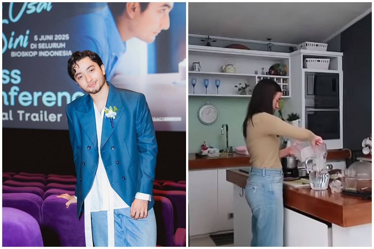 Simpel tapi nyempil di bawah tangga, ini 11 potret dapur Bryan Domani yang kecil tapi fungsional