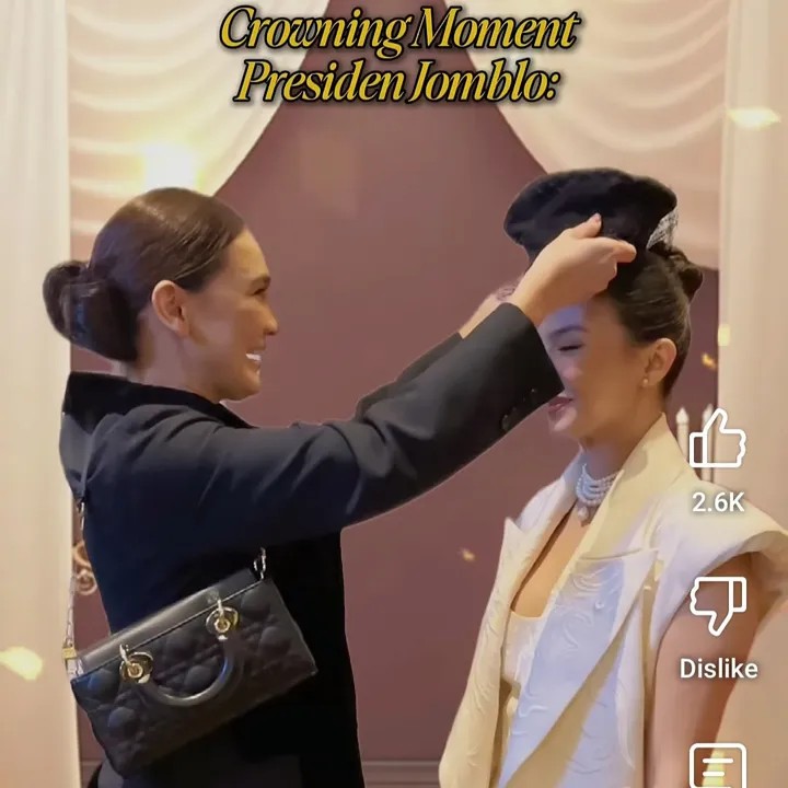 Bahagia tanpa rasa beban, 5 potret Raline Shah terima jabatan presiden jomblo dari Luna Maya