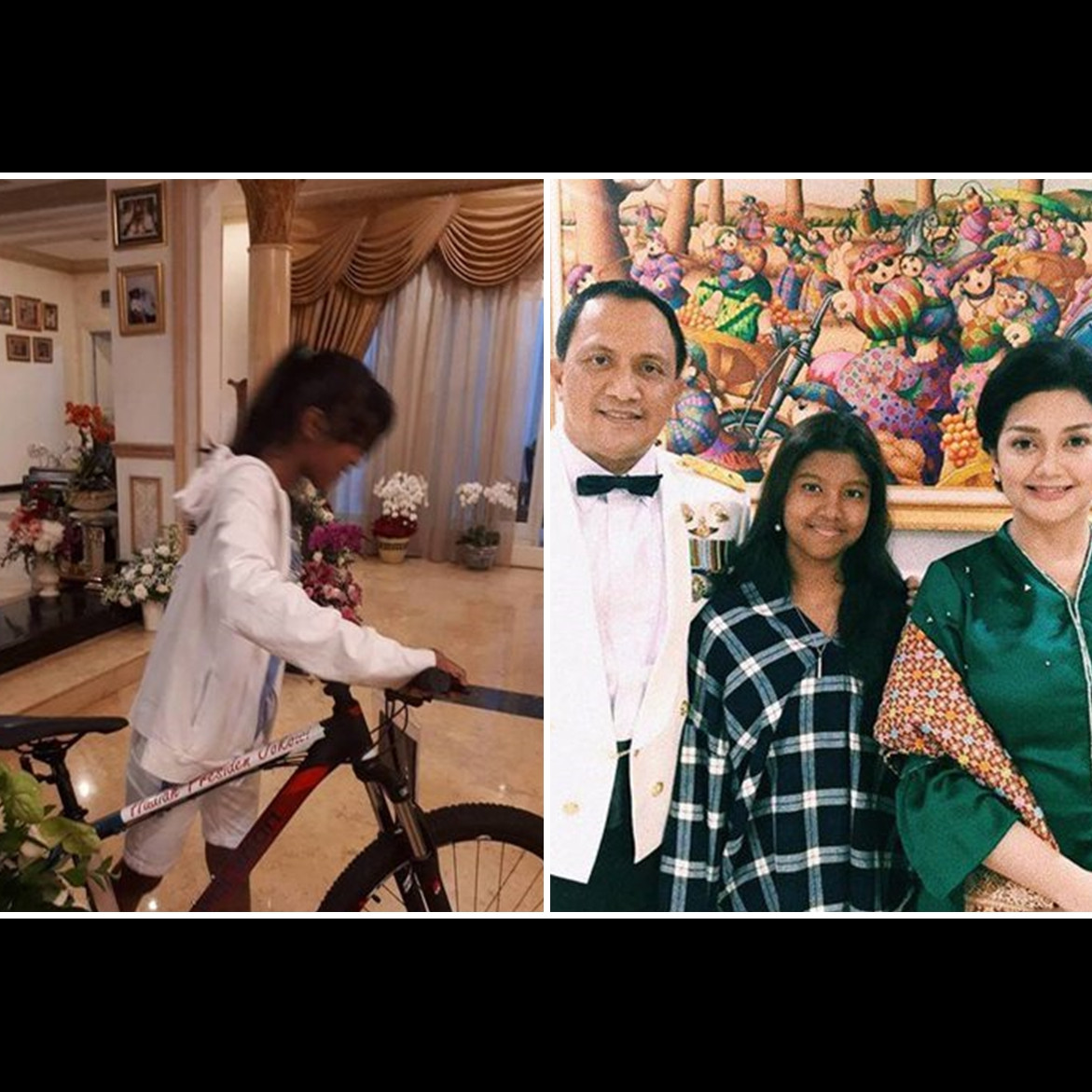 Koleksi lukisan curi perhatian, ini 8 cara Bella Saphira menata rumah