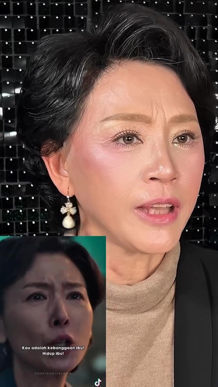 Recreate makeup ala seleb Korea, transformasi ibu-ibu ini disebut mirip banget bak pinang dibelah dua