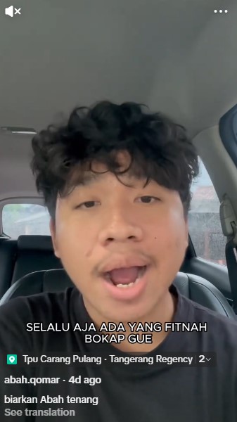 Anak komedian Qomar murka usai viral video makam ayahnya disebut tak terurus, ungkap fakta dibaliknya