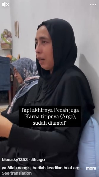 Curhat ibunda Argo mahasiswa UGM yang tewas ditabrak mobil BMW, berusaha terima takdir meski berat
