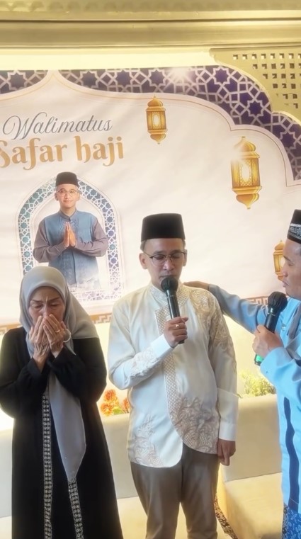 7 Momen Walimatus Safar Ruben Onsu jelang ibadah haji, tak kuasa tahan tangis saat hendak pamitan