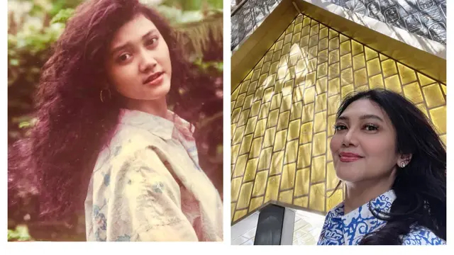 Awet muda di usia lebih setengah abad, 10 transformasi Bella Saphira dari masa remaja
