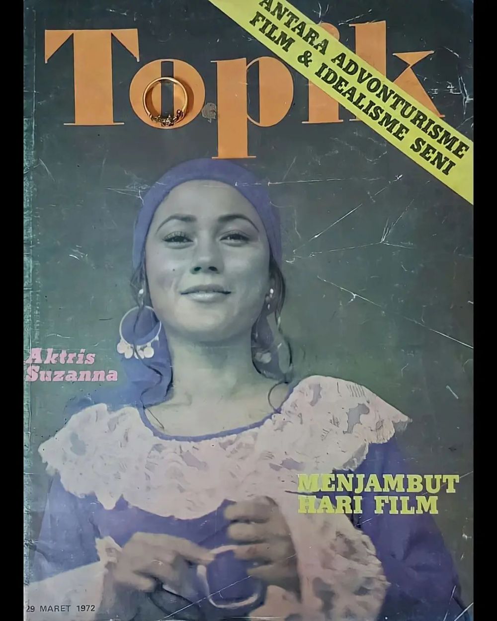 Dinobatkan jadi ratu film horor era 80-an, begini 11 paras cantik Suzzanna saat muda di foto jadul