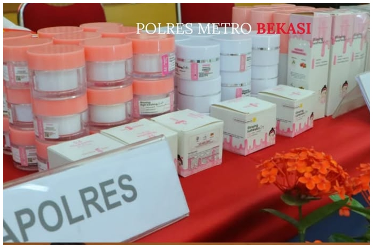 Pabrik skincare palsu di Bekasi digrebek polisi, terbongkar berbahan tepung tapioka raup omzet Rp1,2 M