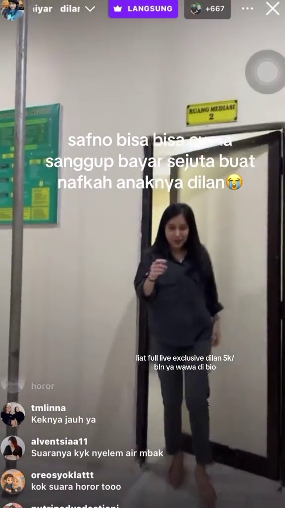 Dilan Janiyar meradang usai eks suami hanya nafkahi anak Rp1 juta per bulan, ini klarifikasi Safnoviar