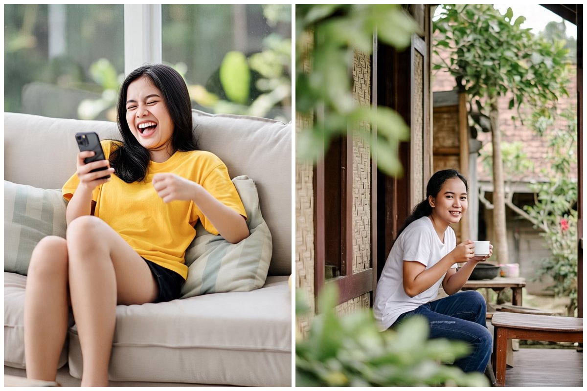 100 Kata-kata lucu liburan di rumah aja 2025, bikin ngakak meski nggak ke mana-mana