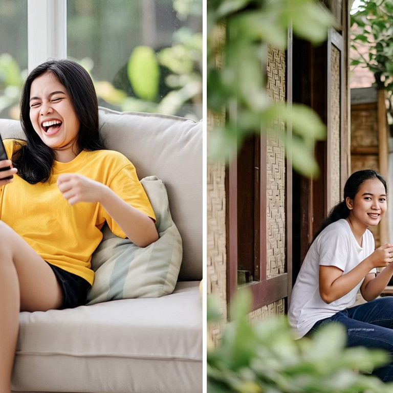 100 Kata-kata lucu liburan di rumah aja 2025, bikin ngakak meski nggak ke mana-mana