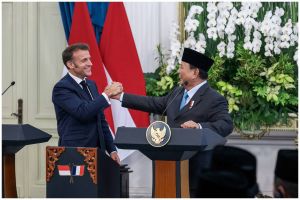 Presiden Macron dan Prabowo kunjungi Borobudur juga Akmil Magelang, teken perjanjian RI-Prancis