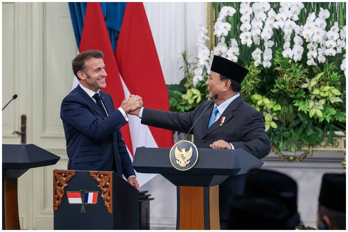 Presiden Macron dan Prabowo kunjungi Borobudur juga Akmil Magelang, teken perjanjian RI-Prancis
