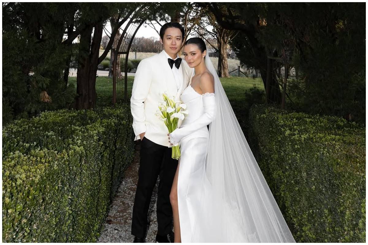 Akhirnya unggah foto menikah, 10 potret Amanda Rawless dipersunting Adriel Susanteo ini romantis abis