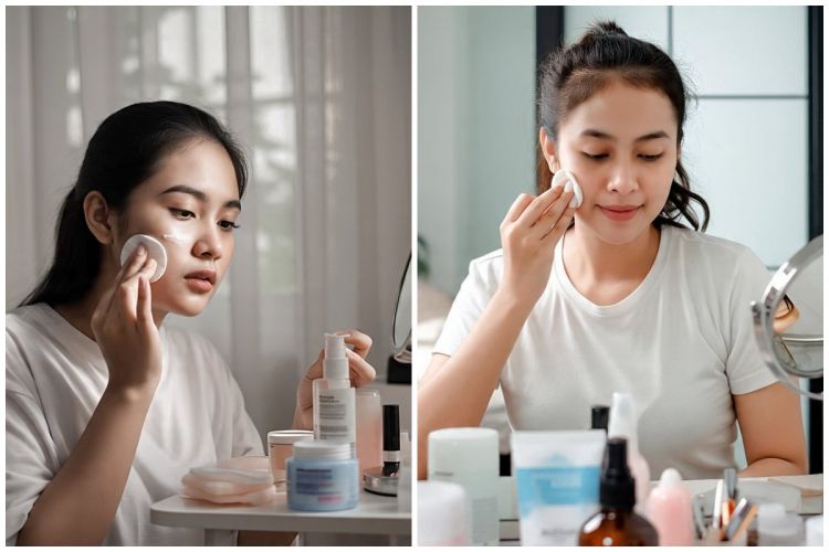 Eksfoliasi aman untuk pemula, begini cara pakai AHA BHA tanpa bikin kulit iritasi