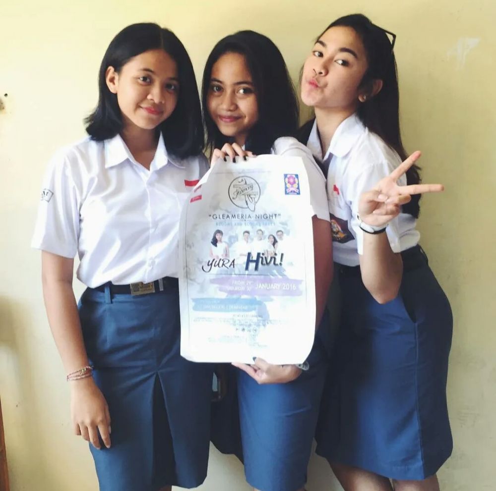 Konsisten rambut panjang, 9 potret Mahalini sebelum terkenal ini cantik alami perempuan Indonesia