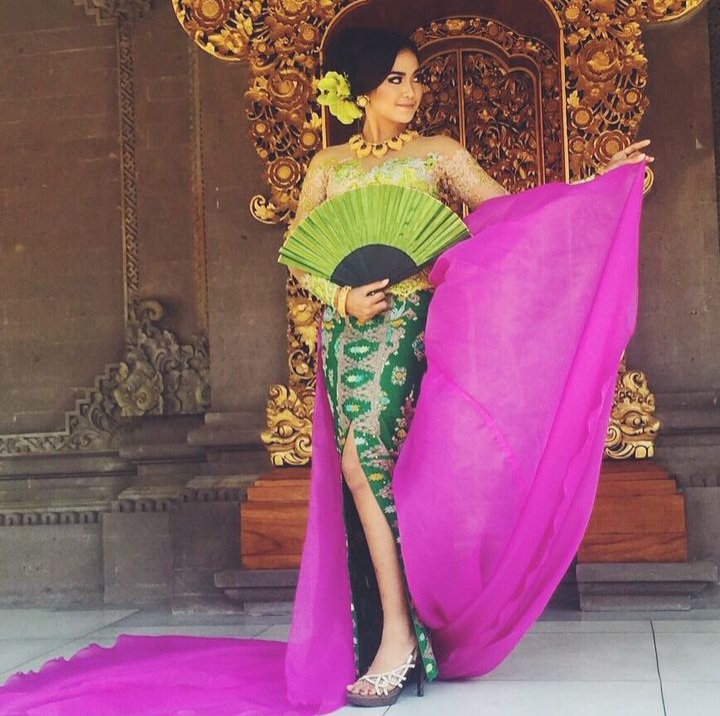 Konsisten rambut panjang, 9 potret Mahalini sebelum terkenal ini cantik alami perempuan Indonesia