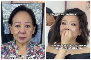 Auto 20 tahun lebih muda, transformasi tante-tante dirias soft glam ini pancarkan aura elegan