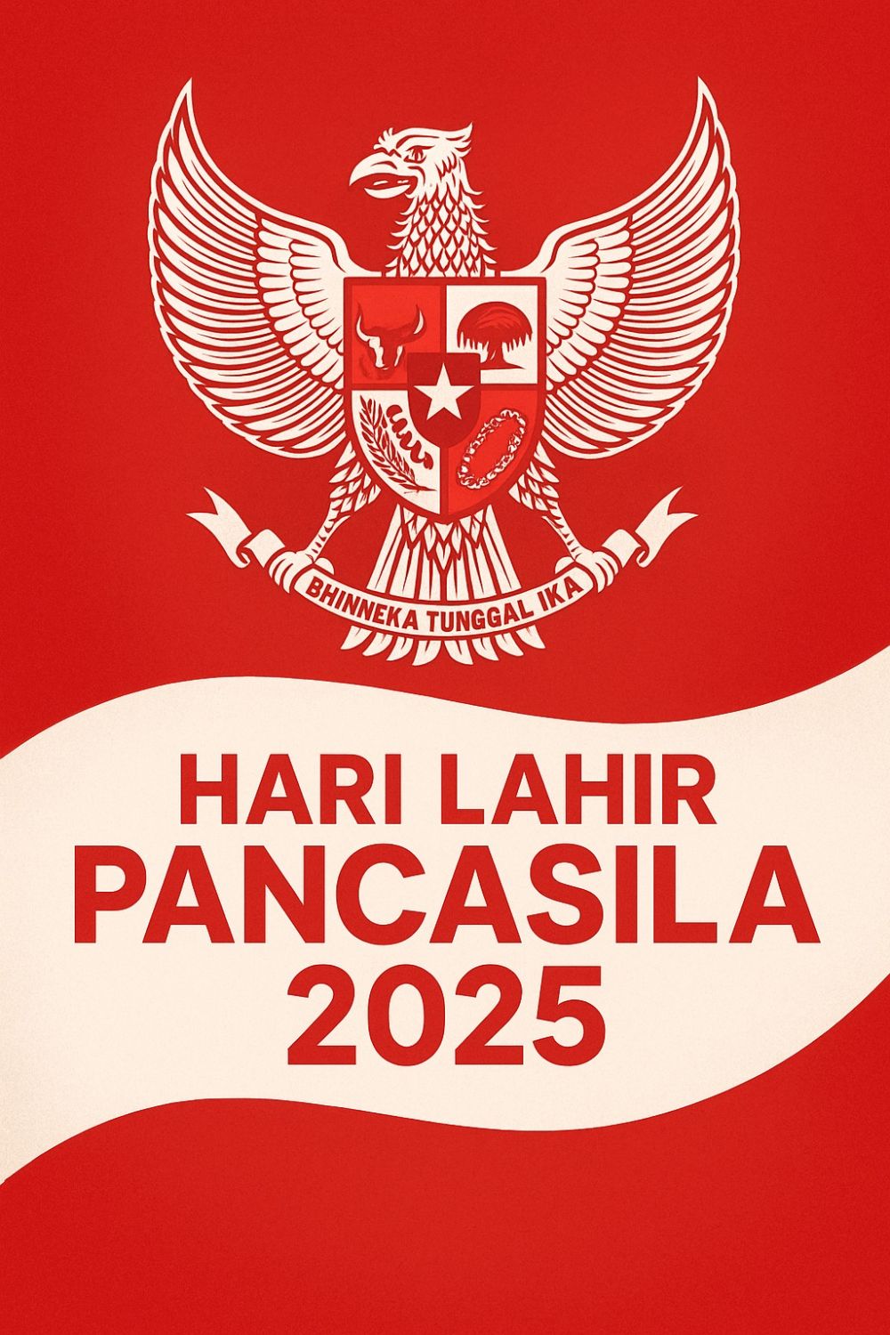 Ucapan selamat Hari Lahir Pancasila 1 Juni 2025, bijak, nasionalis, penuh makna