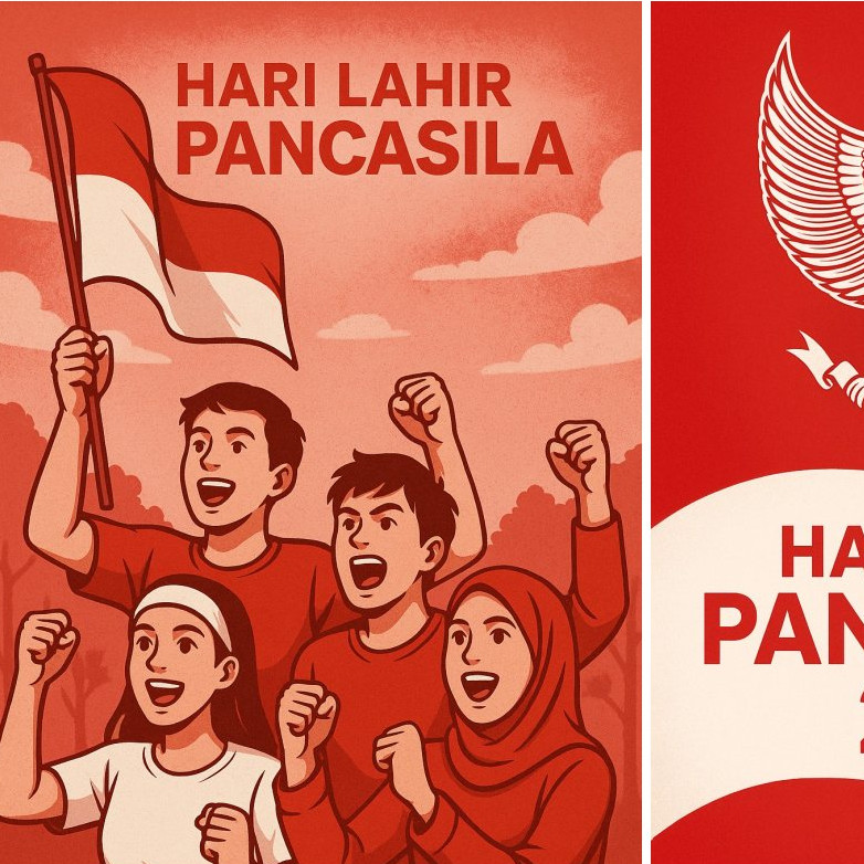 Ucapan selamat Hari Lahir Pancasila 1 Juni 2025, bijak, nasionalis, penuh makna