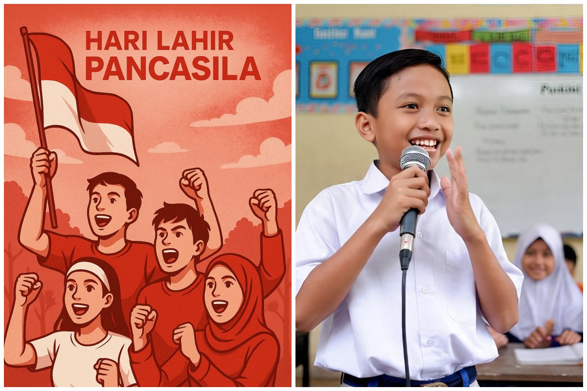 30 Contoh teks pidato Hari Lahir Pancasila 1 Juni 2025 untuk SD, SMP, SMA, dan Umum