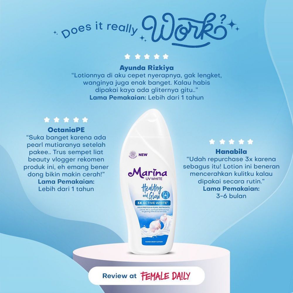 7 Body lotion pemutih terbaik 2025, kulit cerah dan wangi seharian