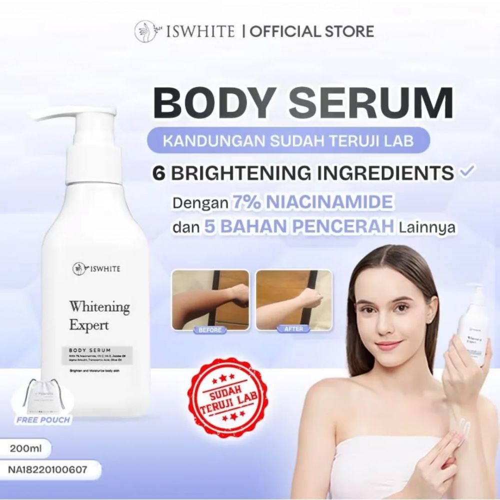 7 Body lotion pemutih terbaik 2025, kulit cerah dan wangi seharian