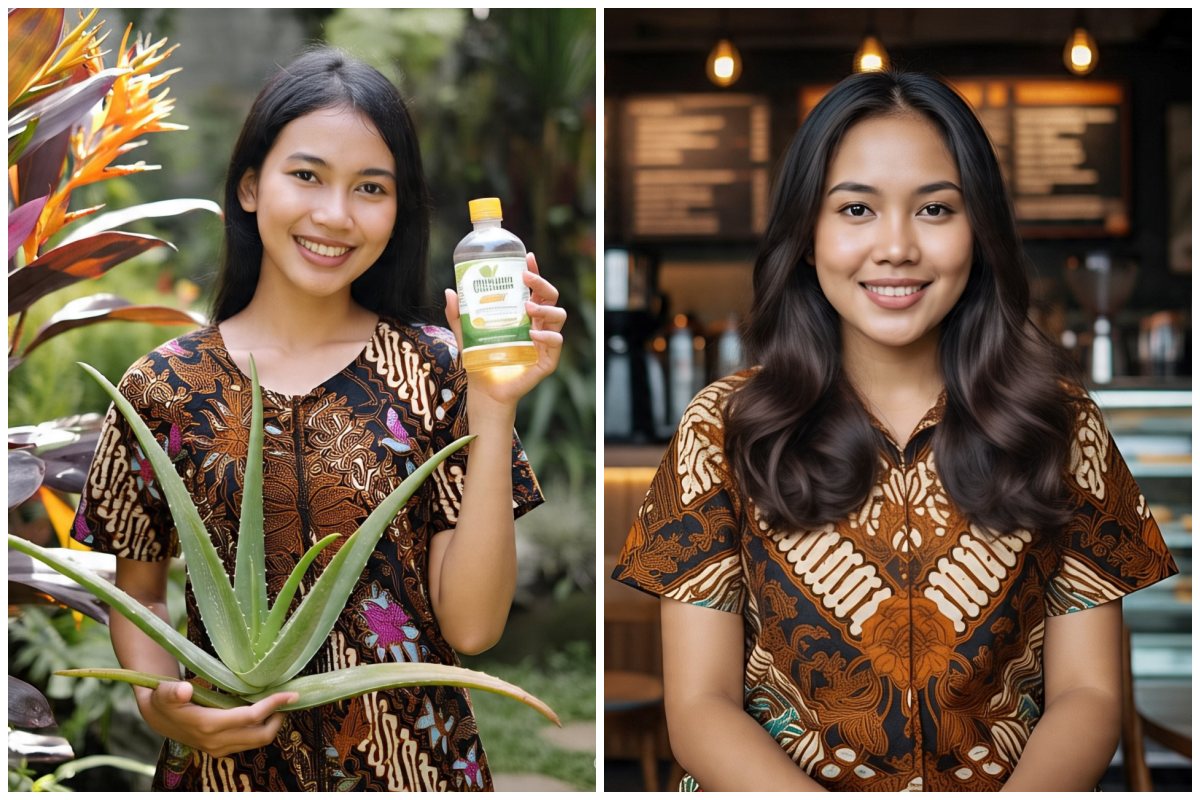 Rahasia perawatan rambut rontok dengan lidah buaya dan minyak kemiri, sederhana tapi ampuh