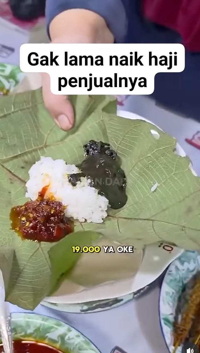 Harga cumi hitam nasi jamblang Cirebon Rp15.000, yuk coba resep cumi hitam yang rasanya nendang