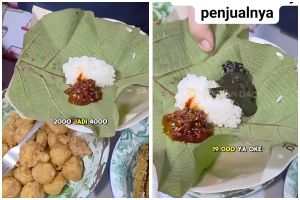 Harga cumi hitam nasi jamblang Cirebon Rp15.000, yuk coba resep cumi hitam yang rasanya nendang