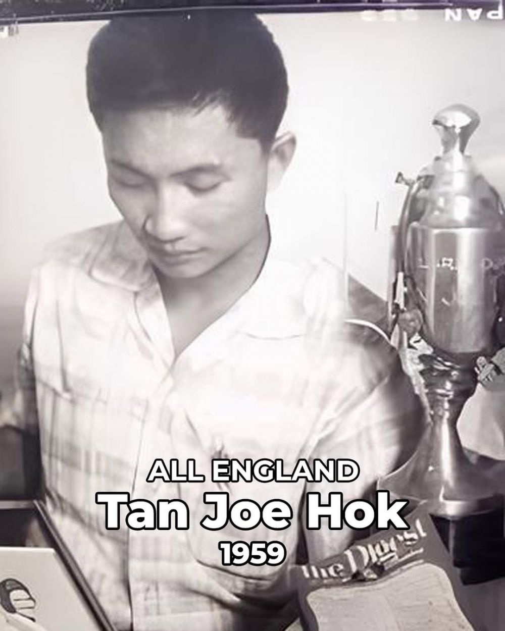 Legenda bulutangkis Tan Joe Hok meninggal dunia, pernah menjadi juara All England pertama