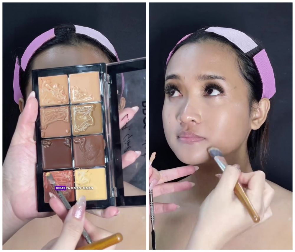 Ingin pakai tone-up foundation, tapi hasilnya justru abu-abu? MUA ini bagikan trik mengatasinya