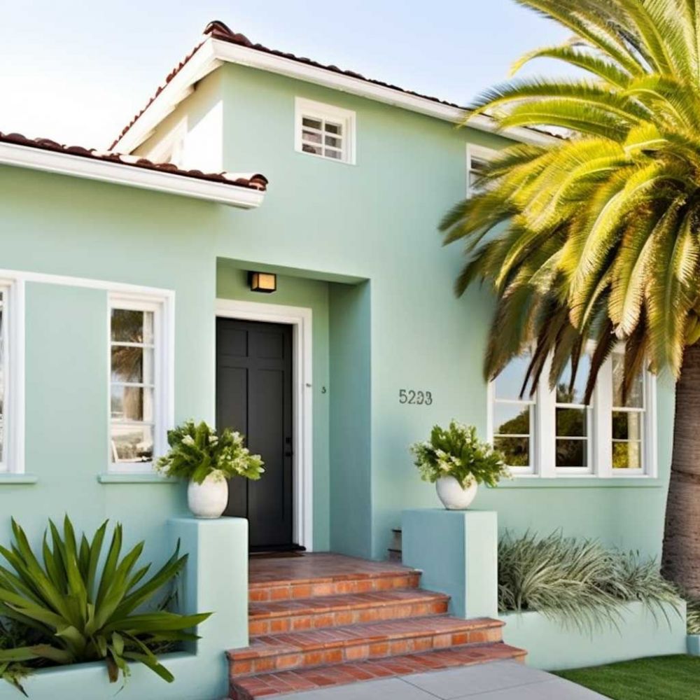 11 Rekomendasi warna cat rumah yang sejuk, bikin suasana adem meski cuaca lagi panas-panasnya