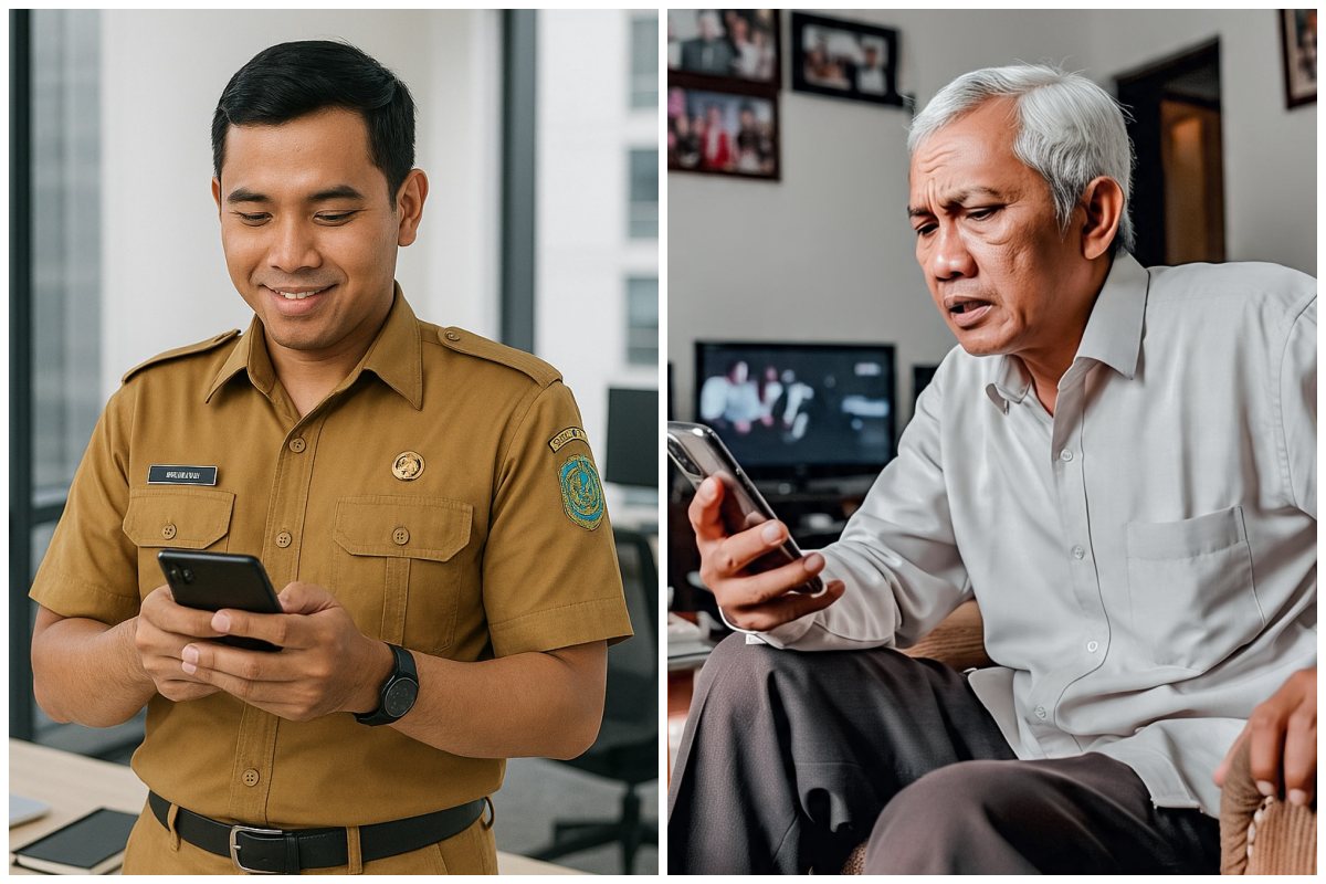 Perbedaan gaji ke-13 PNS aktif dan pensiunan 2025, komponen, besaran, dan jadwal cair